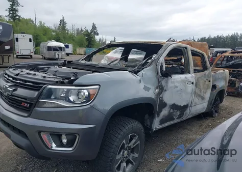 2019 Chevrolet Colorado Z71 из США, поврежденный, VIN 1GCGTDEN9K1126873